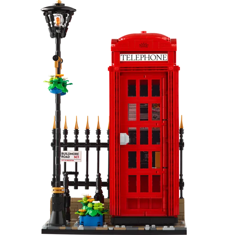London Red Telephone | 1460Piezas