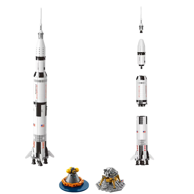 Apollo Saturn V | 445Piezas