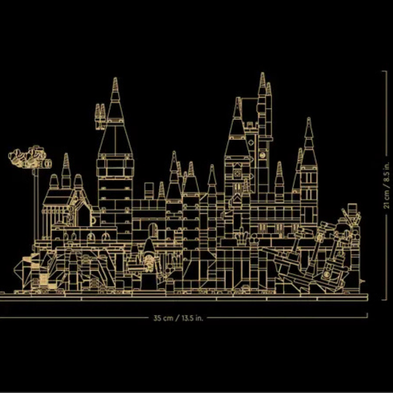 Castillo y Terrenos de Hogwarts | 2660Piezas