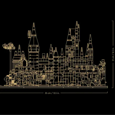 Castillo y Terrenos de Hogwarts | 2660Piezas
