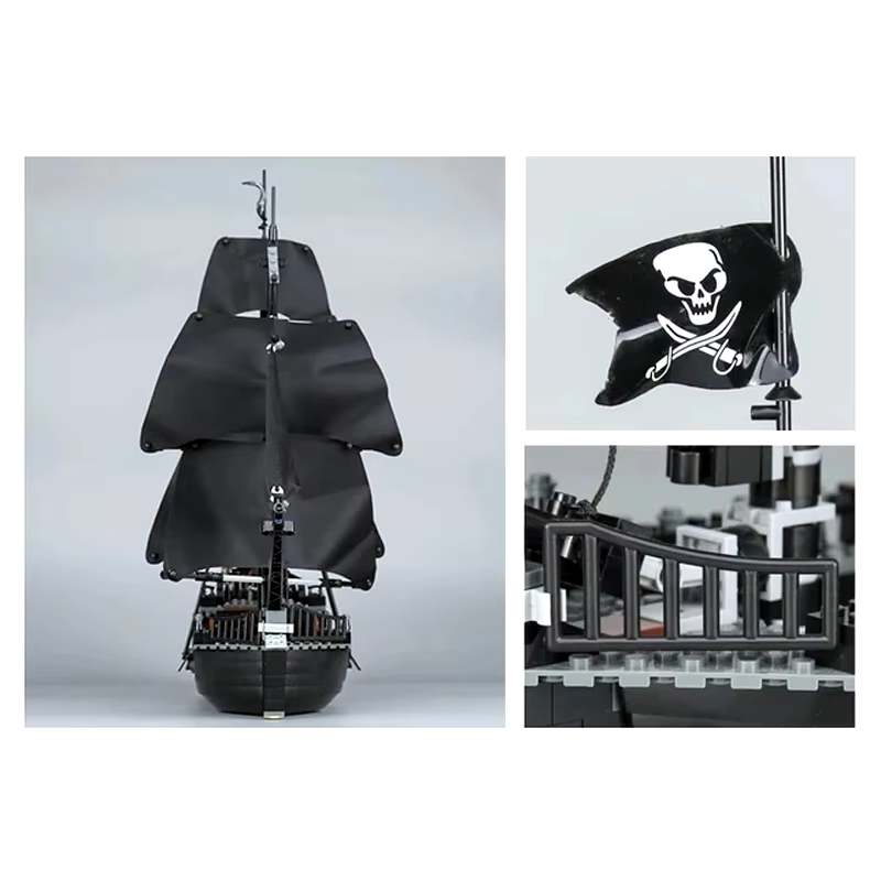 Perla Negra Piratas del Caribe | 804 Piezas