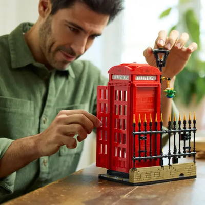 London Red Telephone | 1460Piezas