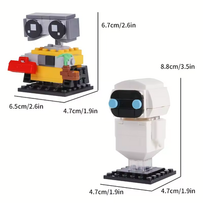 Wall-E y Eve | 155 Piezas