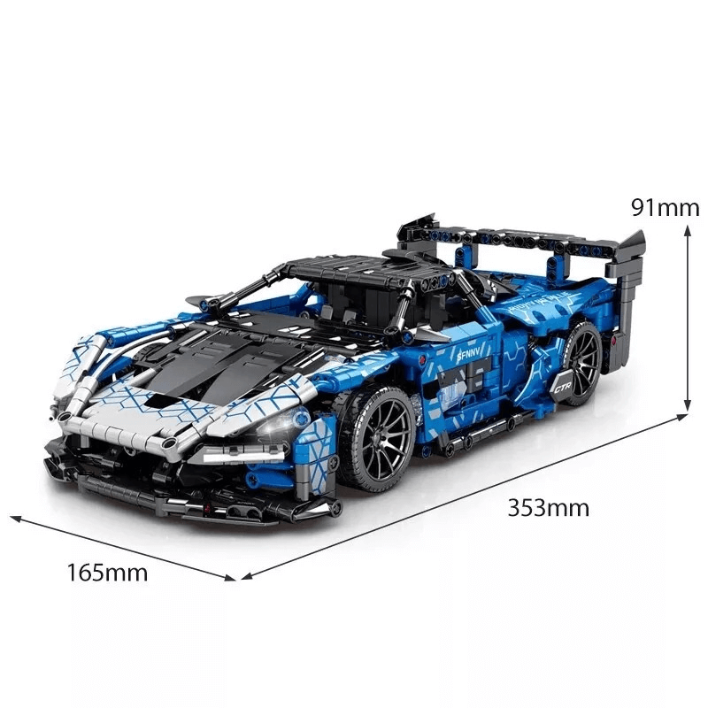 Mclaren GTR Technic | 1404 Piezas