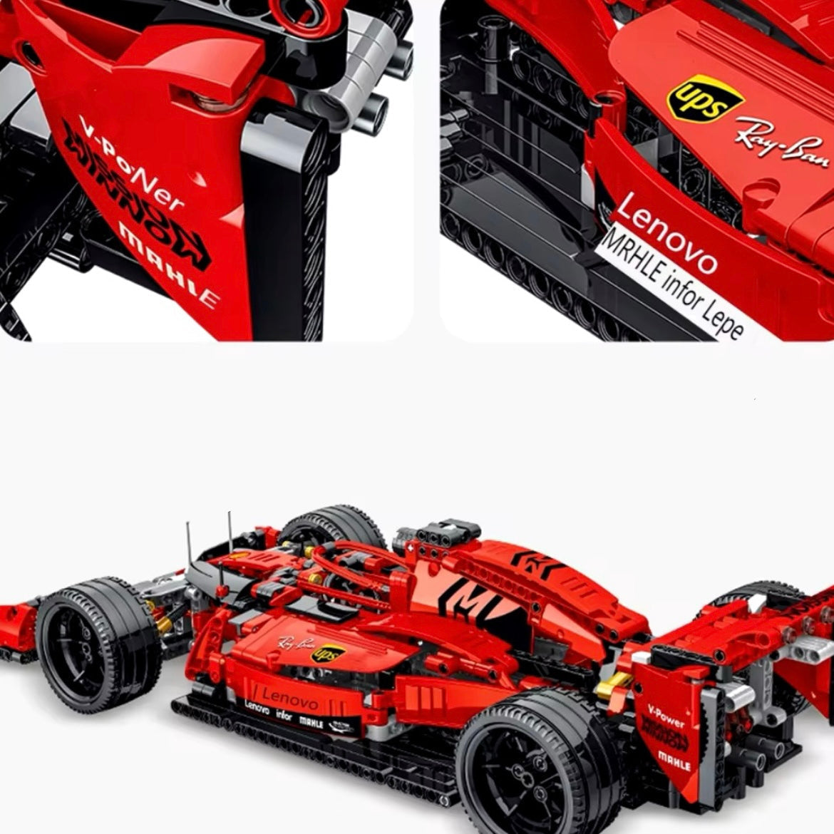F1 Ferrari SF90 | 1200 Piezas