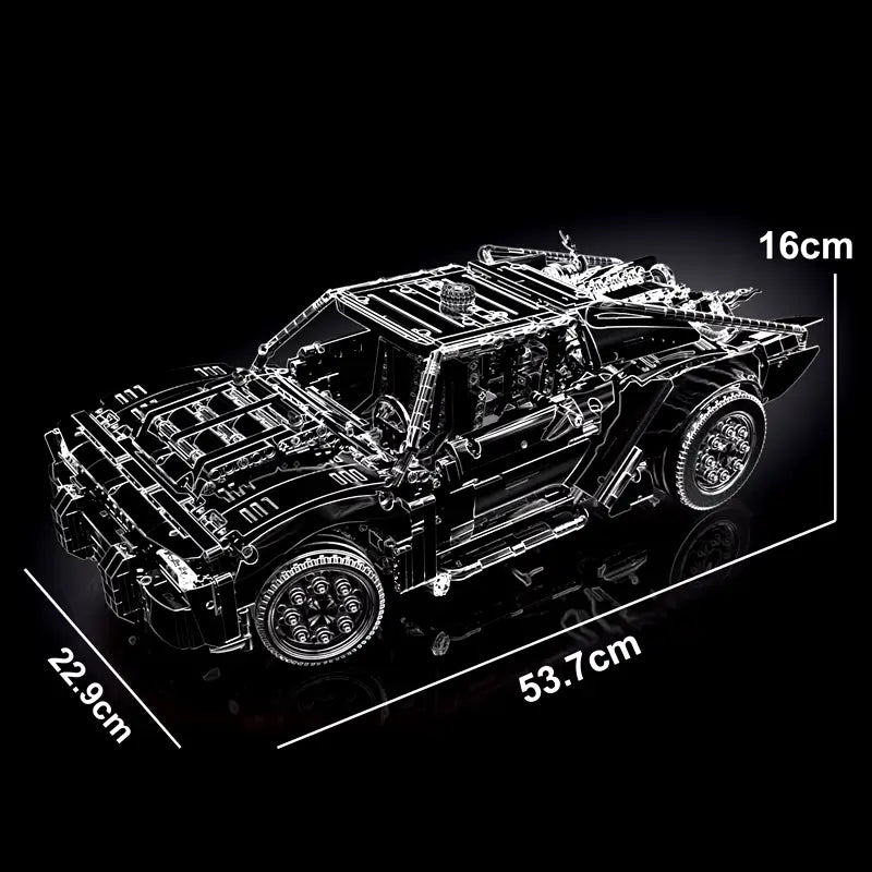 Batmóvil | 1828 Piezas