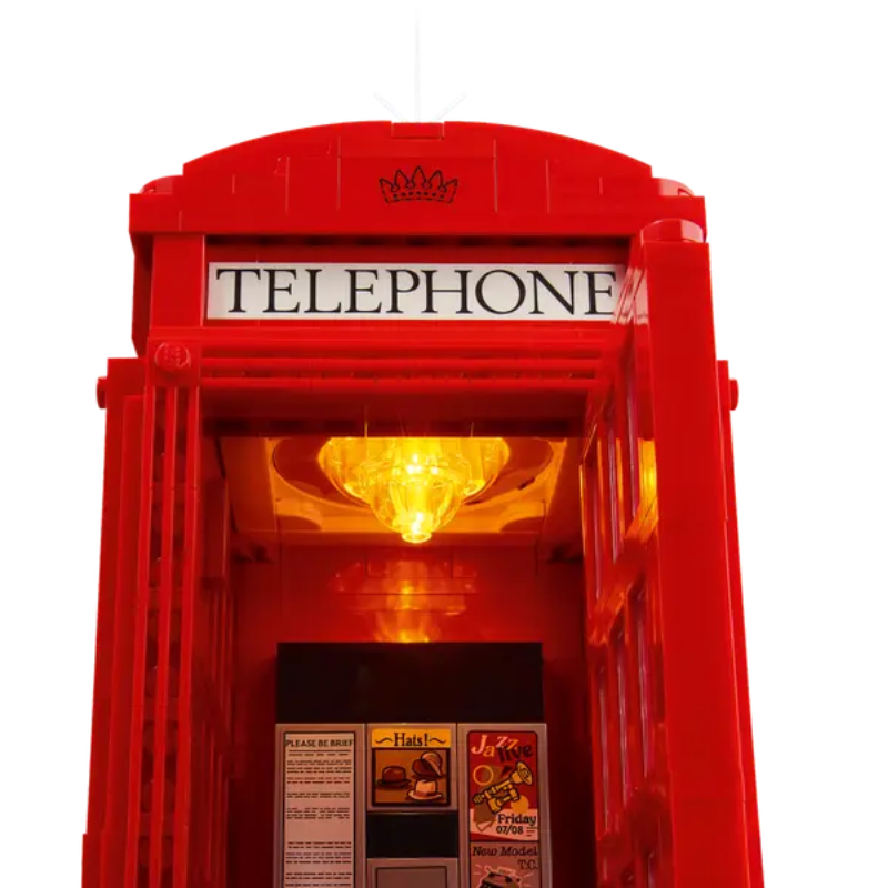 London Red Telephone | 1460Piezas