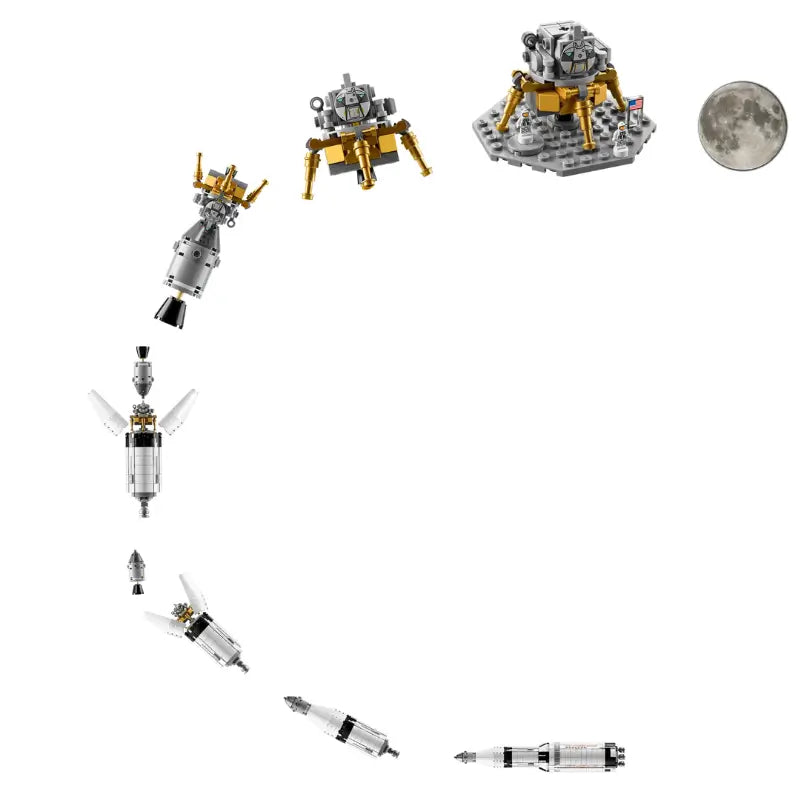 NASA Apollo Saturn V | 1969Piezas