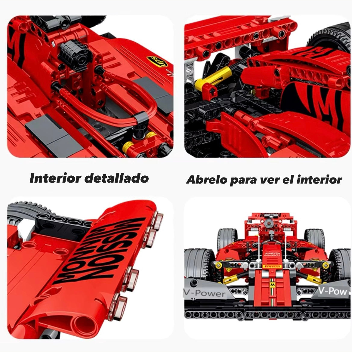 F1 Ferrari SF90 | 1200 Piezas